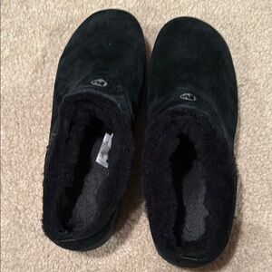 Merrell Black Slip On Clogs